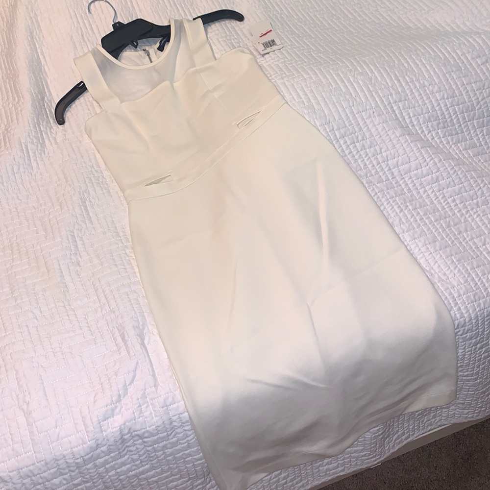 French Connection White Dress